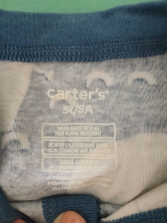 PIJAMA ENTERIZO CON BROCHE CARTER´S