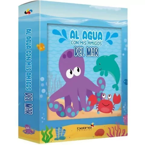 Al agua con mis amigos del mar