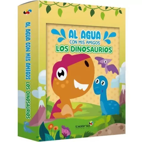 Al agua con mis amigos los dinosaurios