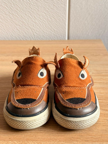 Zapatillas converse cara de zorro
