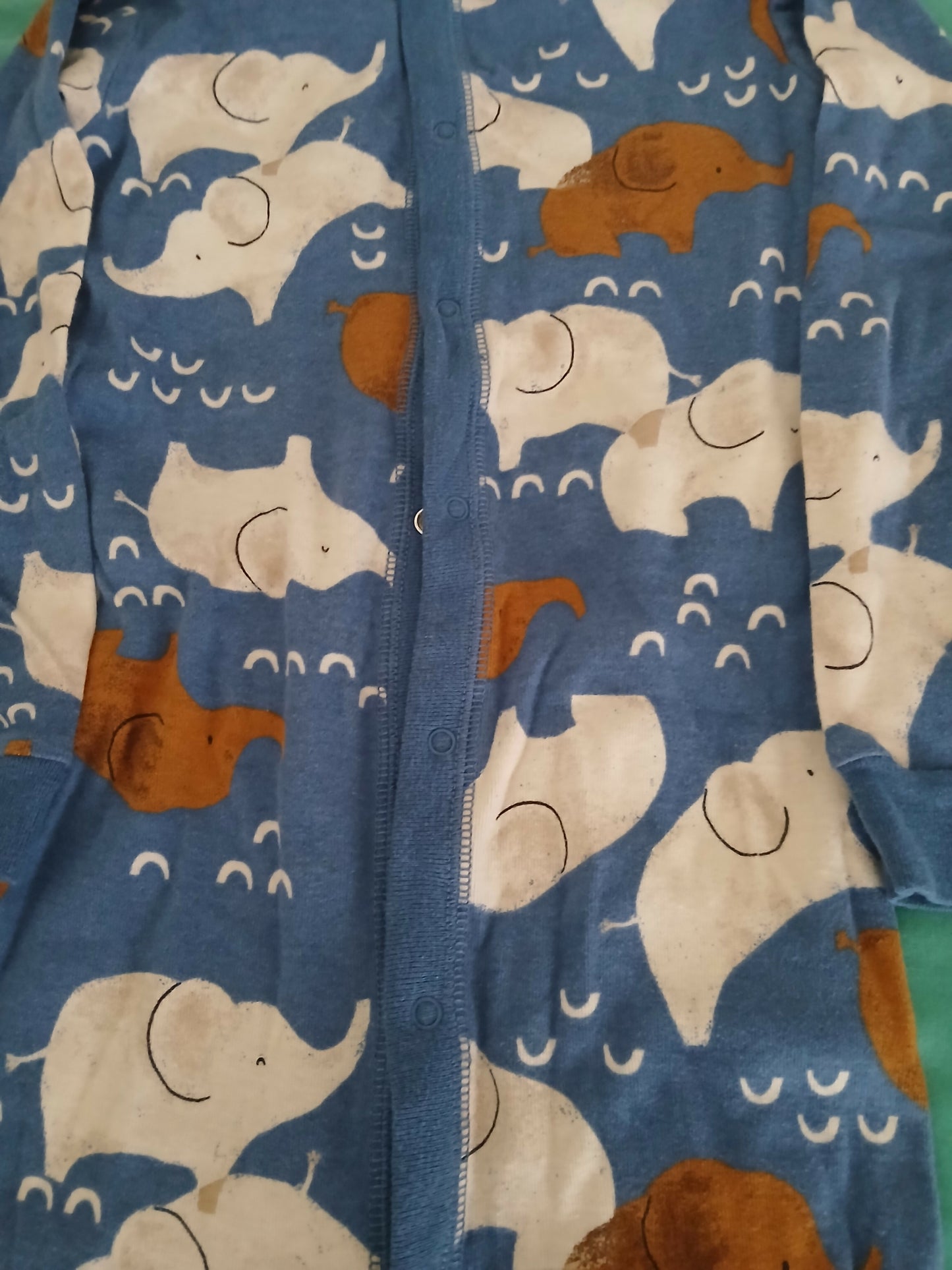 PIJAMA ENTERIZO CON BROCHE CARTER´S