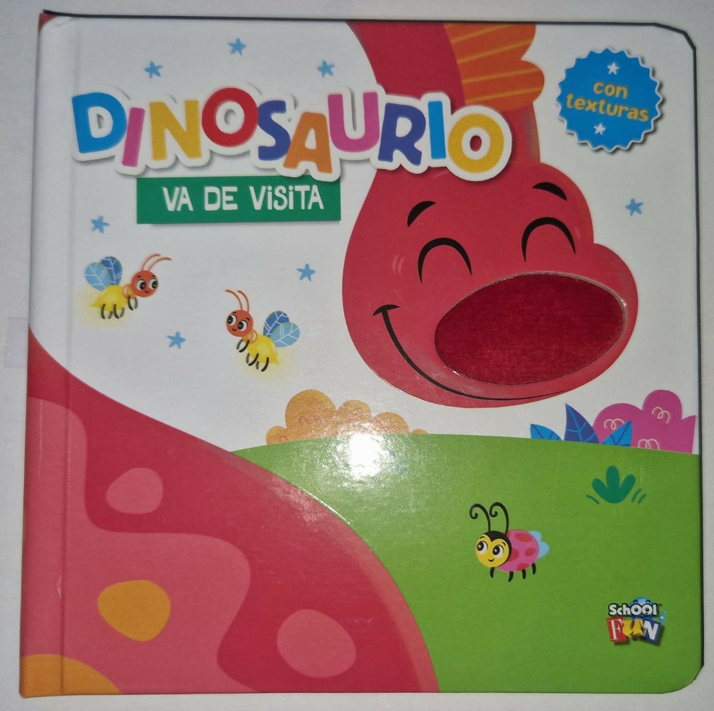 TEXTURITAS CON HISTORIAS - DINOSAURIO VA DE VISITA