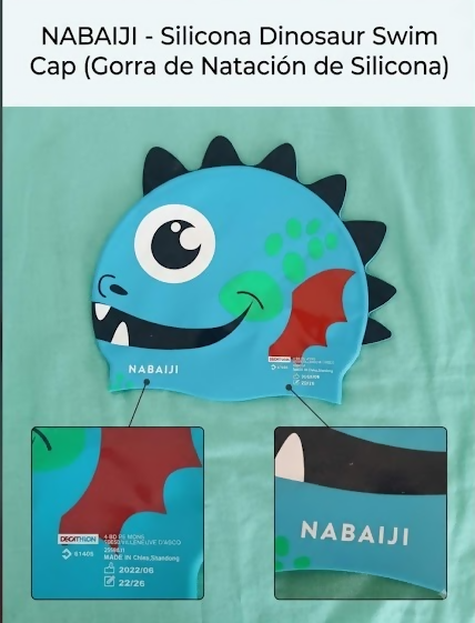 GORRA DE NATACION SILICONA