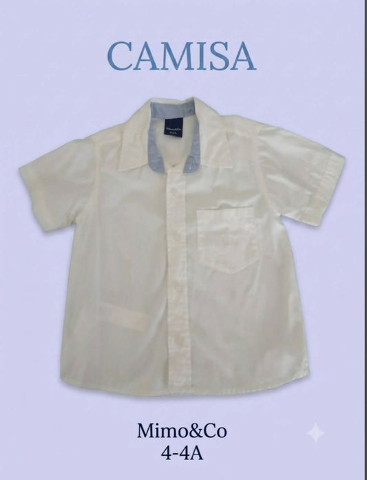 CAMISA MANGAS CORTAS MIMO T4
