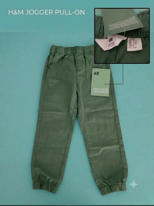PANTALON JOGGER H&M VERDE