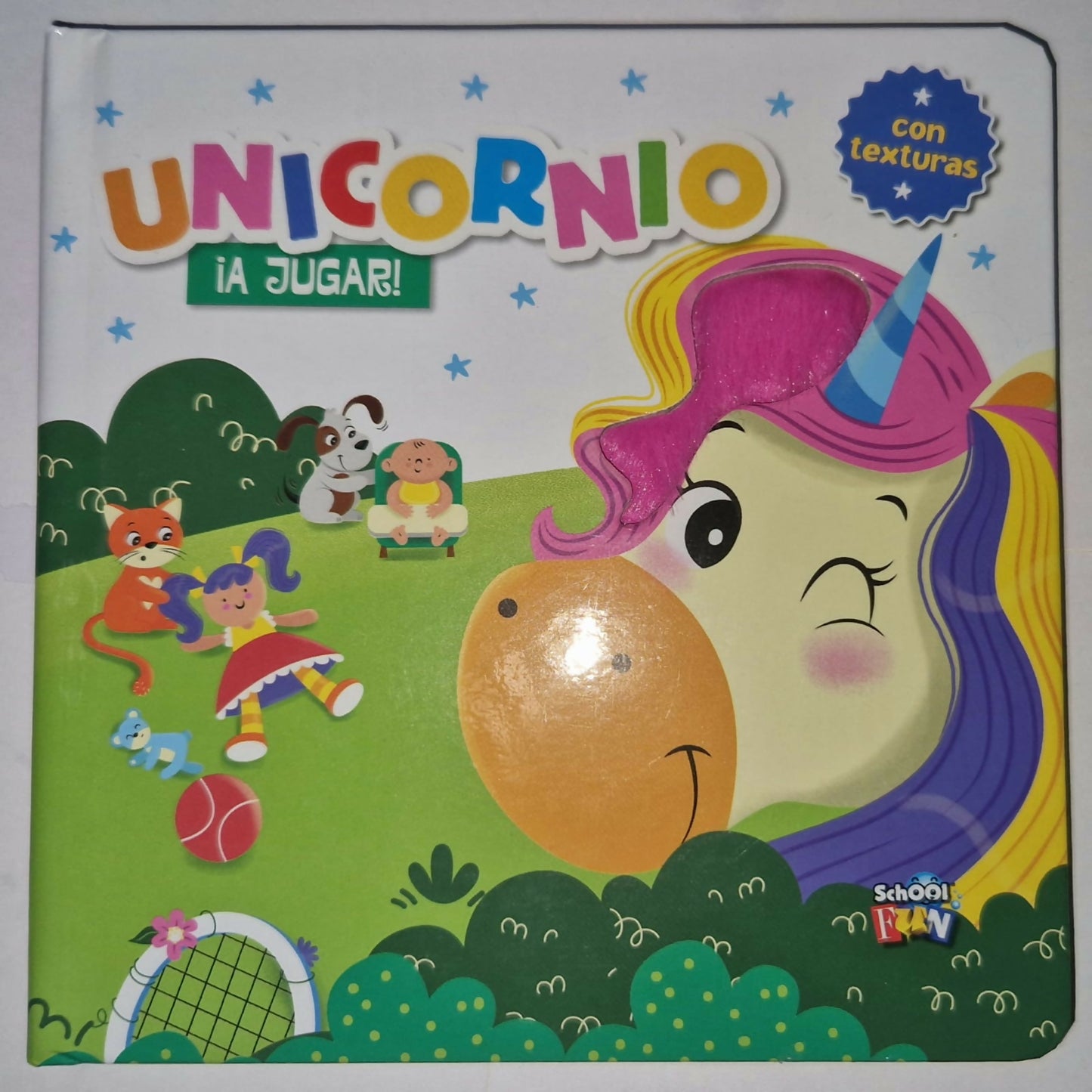 TEXTURITAS CON HISTORIAS - UNICORNIO A JUGAR