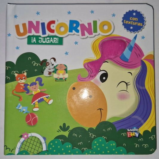 TEXTURITAS CON HISTORIAS - UNICORNIO A JUGAR