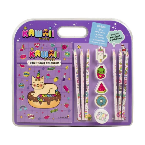 Diviértete pintando Kawaii Pretty