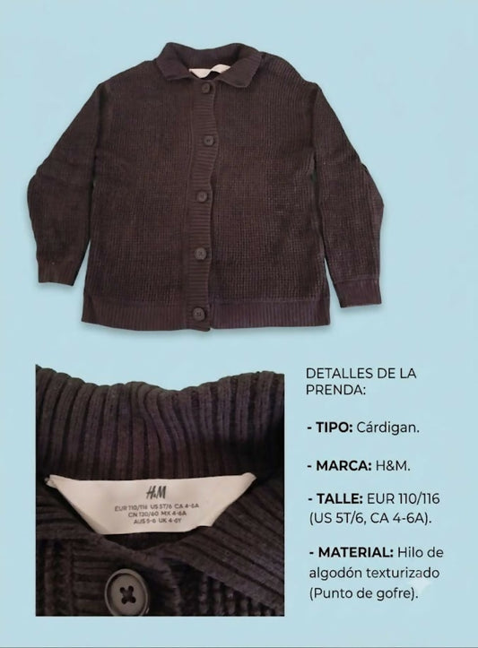 SACO H&M AZUL OSCURO